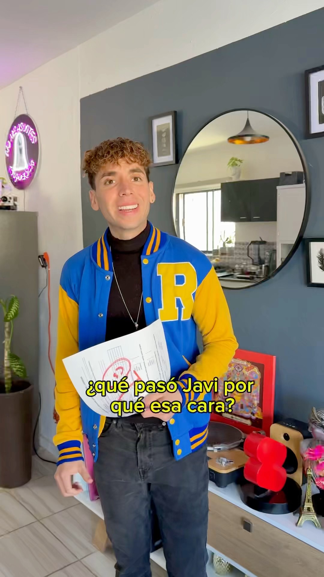 Por eso reprobó el examen ?